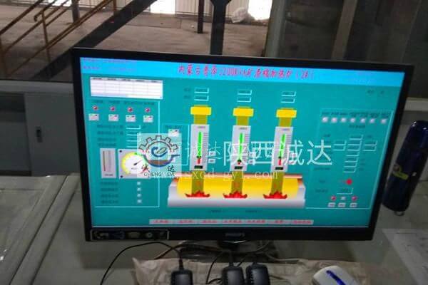 內(nèi)蒙普元3200KVA礦棉爐開(kāi)爐